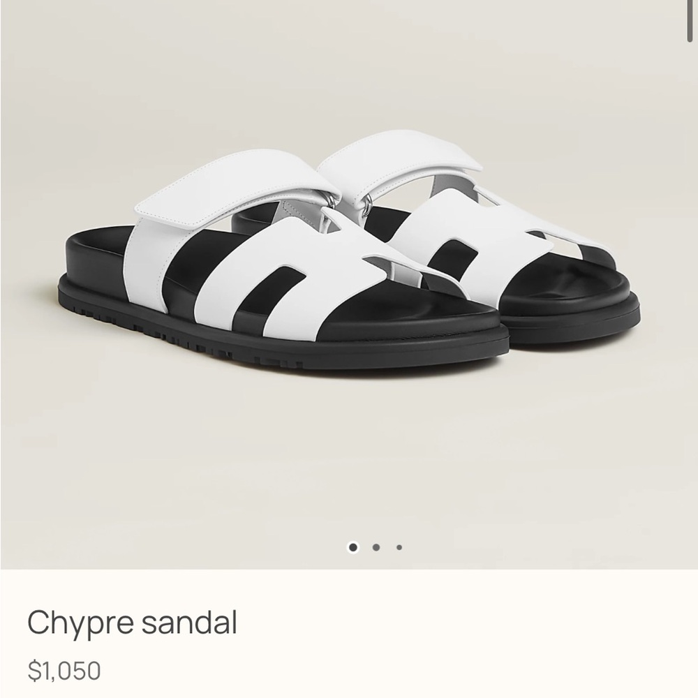 Hermes Chypre Sandal size 38.5